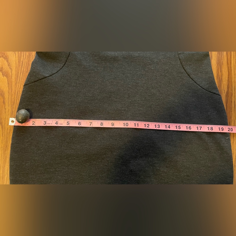 Marycrafts Gray bell-sleeve knee length sheath dress SZ 14 - Picture 7 of 7